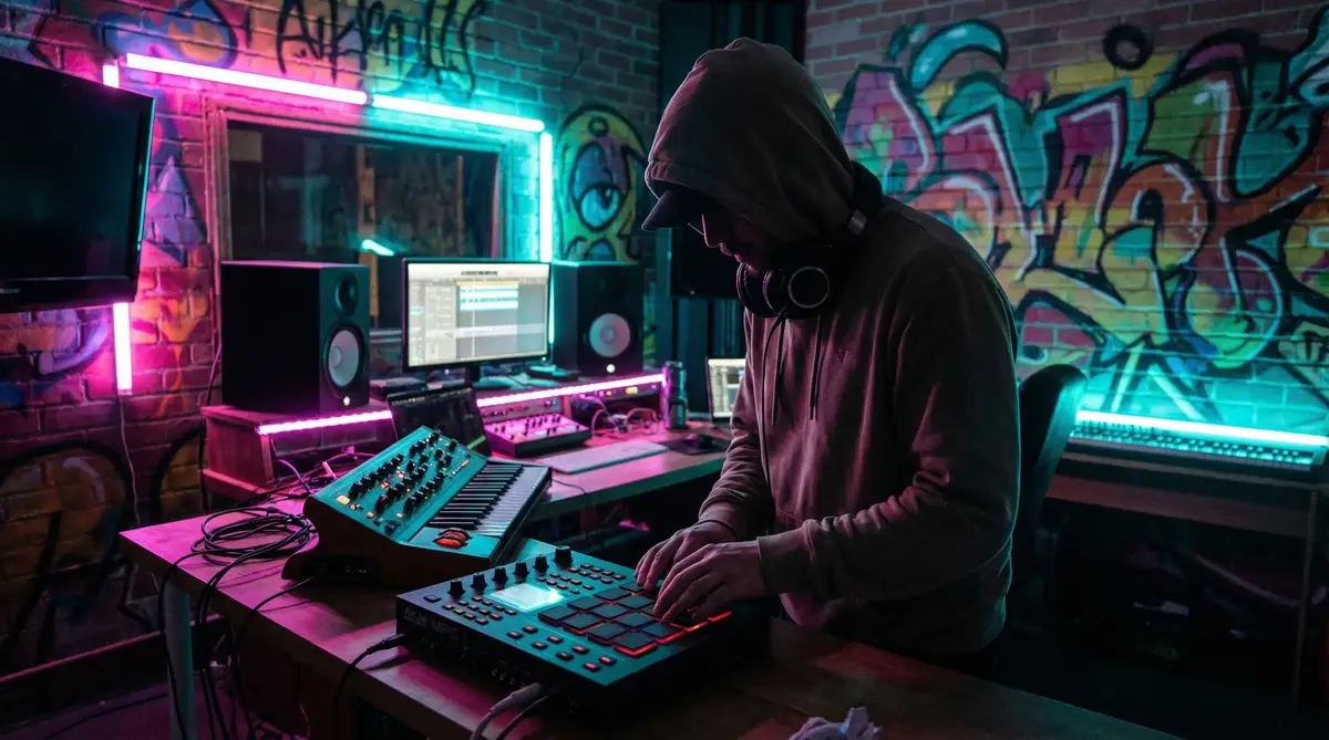 漫蛙漫画(网页直接入口) - 嘻哈音乐制作人工作室