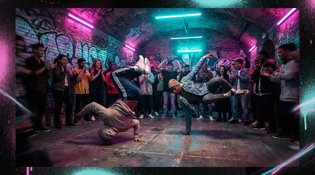 漫蛙漫画(网页直接入口) - 地下街舞对决现场