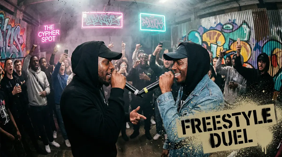 漫蛙漫画(网页直接入口) - 说唱对决现场